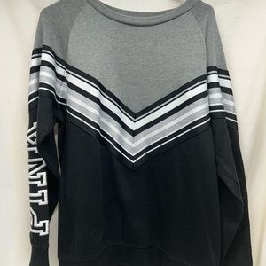 Small PINK black and white long sleeve